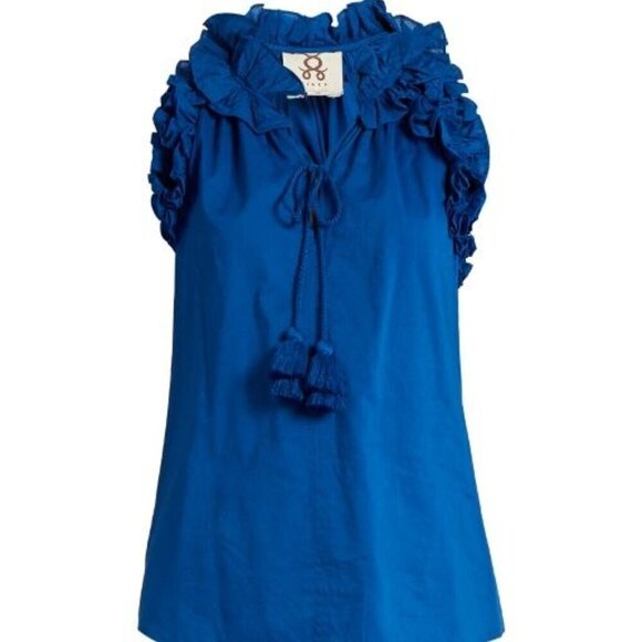 Figue Fabiana Top In Blue - Picture 2 of 15